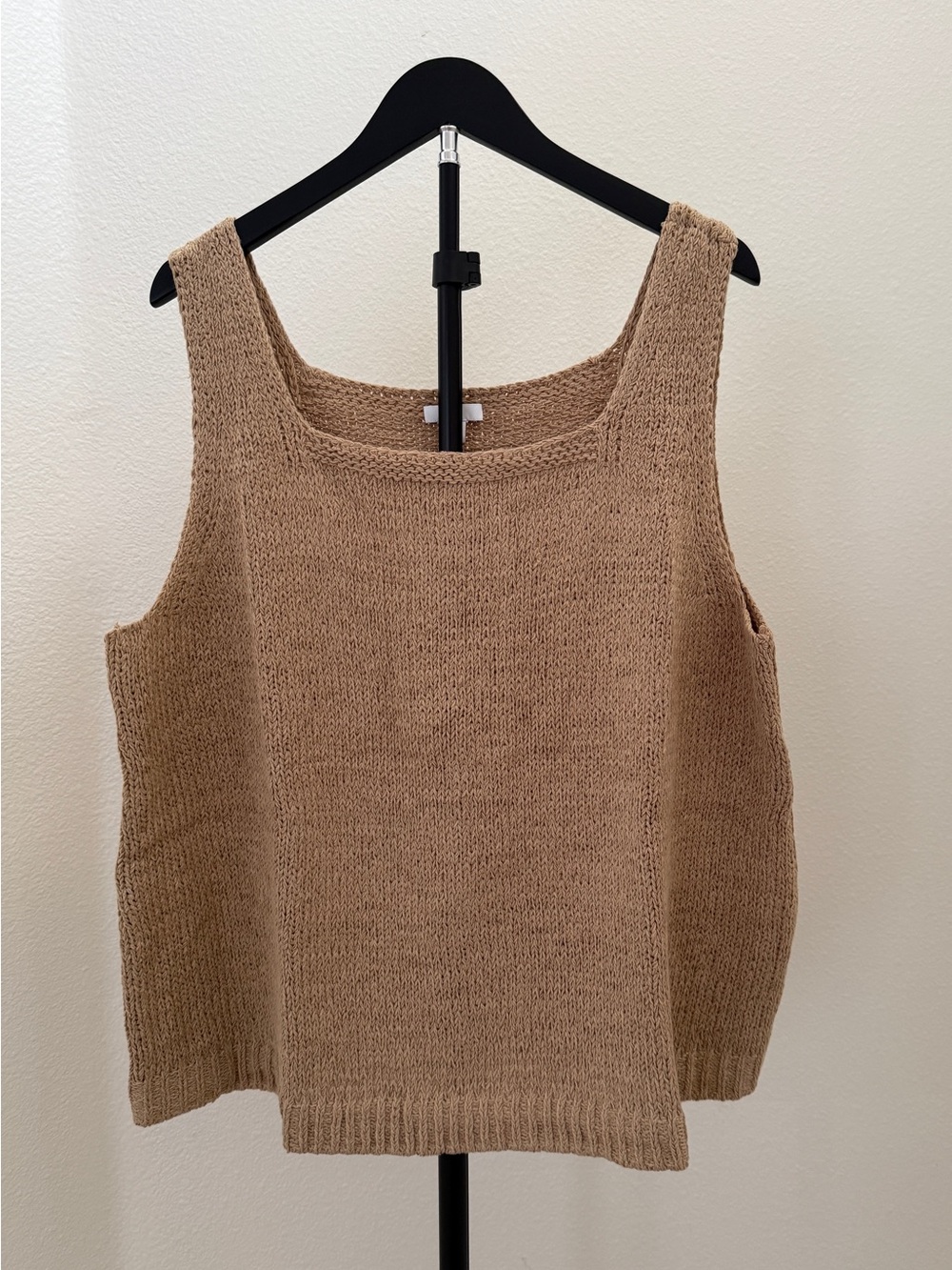J. Jill Knit Tank Top Brown 2X New